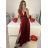 Women's Sleeveless Long Party Dress (S/M ONE SIZE) ITALIAN FASHION IM9235192