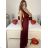 Women's Sleeveless Long Party Dress (S/M ONE SIZE) ITALIAN FASHION IM9235192