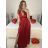 Women's Sleeveless Long Party Dress (S/M ONE SIZE) ITALIAN FASHION IM9235192