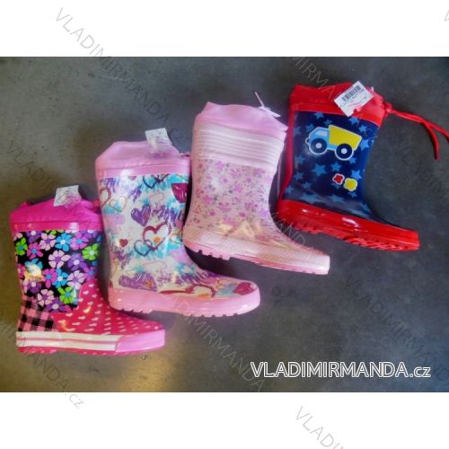 Rubber boots girls and boys (30-36) BAOLIKANG 6850-1
