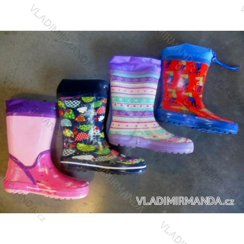 Rubber boots girls and boys (30-36) BAOLIKANG 6852-1
