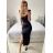 Women's Long Summer Elegant Strapless Dress (S/M ONE SIZE) ITALIAN FASHION IMPBB23B23897