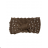 Headband with one - stranded ladies braid POLSKÁ VÝROBA PV318103 -   Brown
 -   ONE SIZE