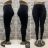 Leggings long light women's  oversize (2XL-5XL / black) SMI21MA-50 black L / XL