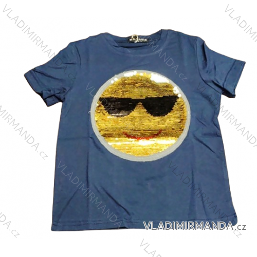 T-shirt short sleeve for children and adolescent girls with sequins (6-14 years old) SEAGULL 52019