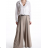 Women's Long Pants With Belt (S/M ONE SIZE) ITALIAN FASHION IMPDY24MDUE24047