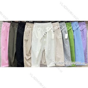 Women's stretch trousers long (S / M ONE SIZE) ITALIAN FASHION IMWB221597