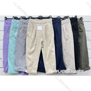 Women's stretch trousers long (S / M ONE SIZE) ITALIAN FASHION IMWB221597