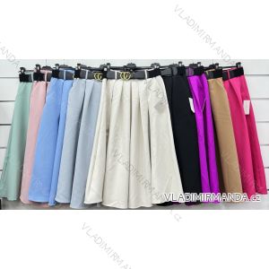 Women's stretch trousers long (S / M ONE SIZE) ITALIAN FASHION IMWB221597