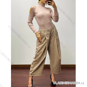 Women's summer long pants (S / M ONE SIZE) ITALIAN FASHION IMPDY222XFH0375