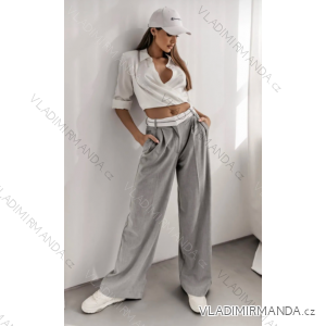 Women's summer long pants (S / M ONE SIZE) ITALIAN FASHION IMPDY222XFH0375