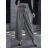 Women's Long Leather Pants (S/M ONE SIZE) ITALIAN FASHION IMWAD234126