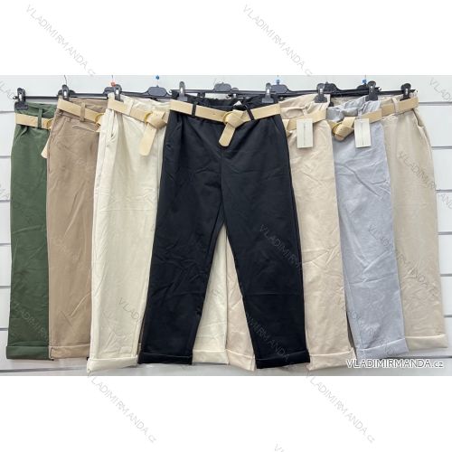 Women's stretch trousers long (S / M ONE SIZE) ITALIAN FASHION IMWB221597