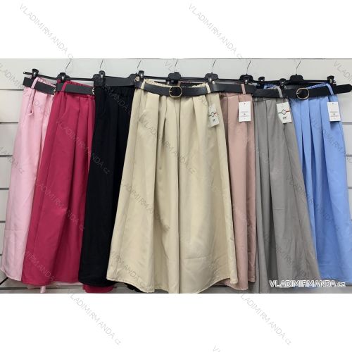 Women's stretch trousers long (S / M ONE SIZE) ITALIAN FASHION IMWB221597