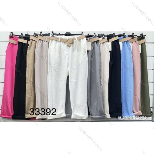 Women's stretch trousers long (S / M ONE SIZE) ITALIAN FASHION IMWB221597