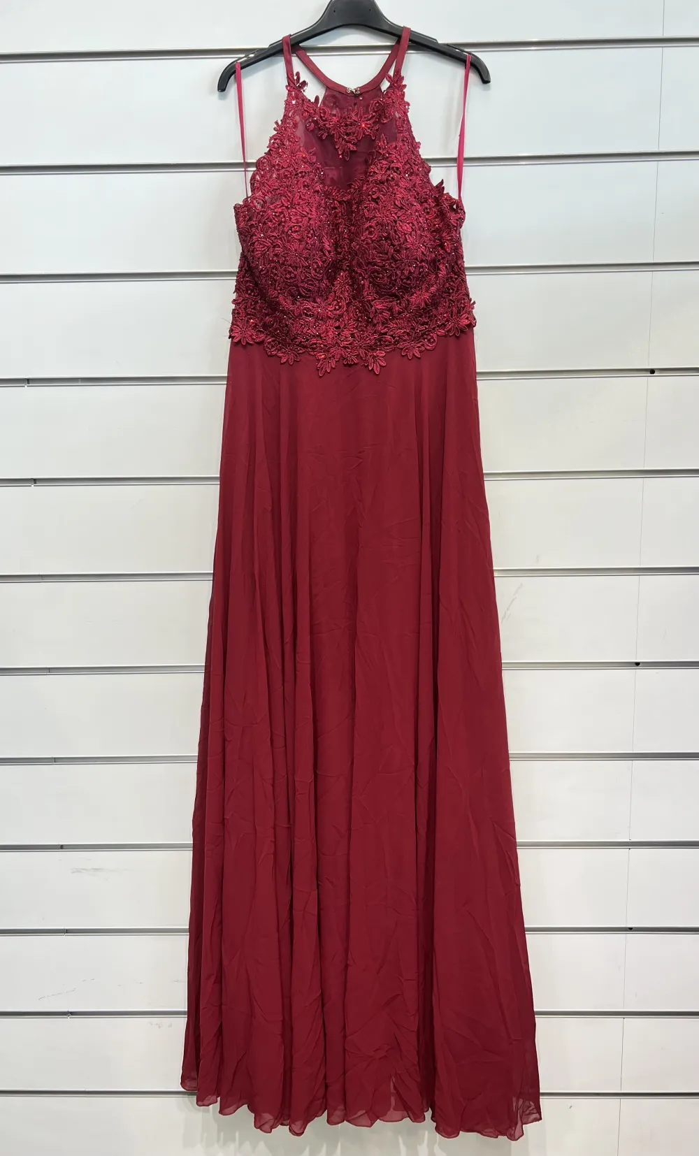 Šaty letní na ramínka dámské (S/M ONE SIZE) ITALSKÁ MÓDA IMPBB22B21841 red S / M