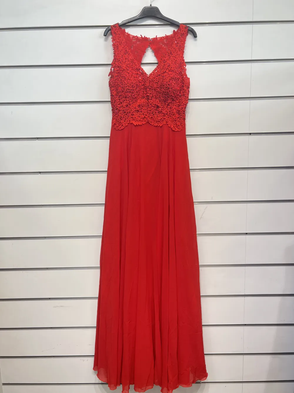 Šaty letní na ramínka dámské (S/M ONE SIZE) ITALSKÁ MÓDA IMPBB22B21841 red S / M