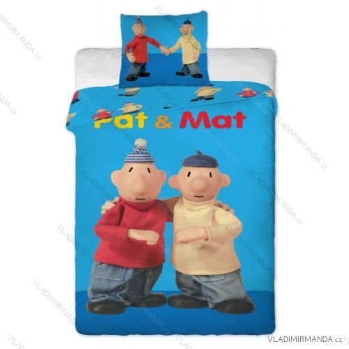 Bed linen and mattress for children's boys (140 * 200) JF PATAMATBLUE
