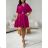 Women's Knitted Sweater Dress Set (S/M ONE SIZE) ITALIAN FASHION IMWE223972