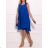 Women's long sleeveless summer dress (S / M ONE SIZE) ITALIAN FASHION IMD21551