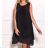 Women's long sleeveless summer dress (S / M ONE SIZE) ITALIAN FASHION IMD21551