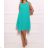 Women's long sleeveless summer dress (S / M ONE SIZE) ITALIAN FASHION IMD21551