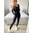 Women's Long Elegant Long Sleeve Jumpsuit (S/M ONE SIZE) ITALIAN FASHION IMWA23289