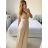 Women's Strapless Long Party Dress (S/M ONE SIZE) ITALIAN FASHION IMPSH245192