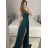 Women's Strapless Short Party Dress (S/M ONE SIZE) ITALIAN FASHION IMPSH23C662 S / M zelená smaragdová