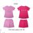 Pajamas long baby girl (98-128) WOLF S2751