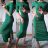 Women's Long Elegant Short Sleeve Dress (S/M ONE SIZE) ITALIAN FASHION IMD24038