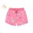 Kraťas shorts with sequins baby teen girl (98-128) KUGO K627