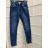Women's long PUSH-UP jeans (29-36) M.SARA MSR24MS3802-2/DUR blue denim 30
