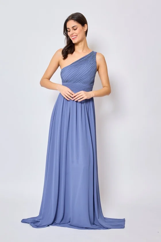 Women's Long Elegant Strapless Party Dress (SL) FRENCH FASHION FMPEL23ELSIE