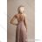 Women's Long Elegant Strapless Party Dress (SL) FRENCH FASHION FMPEL23JOELY