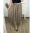 Women's Long Denim Skirt (S/M/L ONE SIZE) ITALIAN FASHION IMD24020