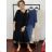 Long Dress With Sweater Women Plus Size (50-58) ITALIAN FASHION IMWEC24027