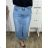 Women's jeans long pants (25-31) P.O.P. SEVEN MA520T612 3XL blue