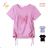 T-shirt short sleeve children's youth girls (116-146) KUGO WT0890