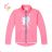 Zip-up sweatshirt for children's girls (98-128) KUGO WM0869