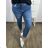 Women's long jeans (M-3XL) M.SARA MSR24M399-4 blue 2XL