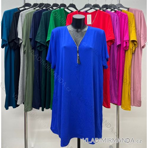 Shirt extended 3/4 long sleeve women's (L/XL/2XL ONE SIZE) ITALIAN FASHION IM423025