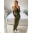 Women's Long Long Sleeve Dress (S/M ONE SIZE) ITALIAN FASHION IMM23M29999