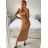 Women's Long Long Sleeve Dress (S/M ONE SIZE) ITALIAN FASHION IMM23M29999