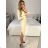 Women's Elegant Long Sleeve Dress (S/M ONE SIZE) ITALIAN FASHION IMM23M6062