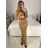 Women's Elegant Long Sleeve Dress (S/M ONE SIZE) ITALIAN FASHION IMM23M6062