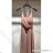 Women's Elegant Strapless Party Dress (SL) FRENCH FASHION FMPEL23MATHIE