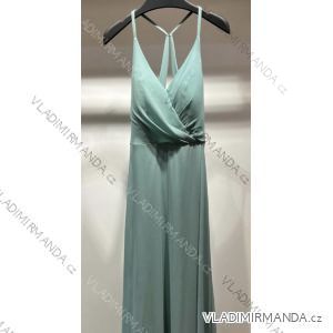 Women's Elegant Strapless Party Dress (SL) FRENCH FASHION FMPEL23MATHIE