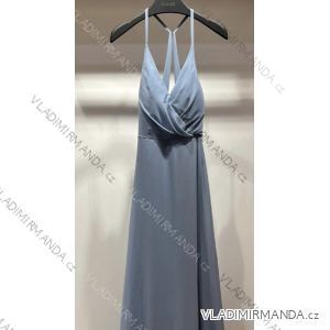 Women's Elegant Strapless Party Dress (SL) FRENCH FASHION FMPEL23MATHIE