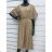 Women's Long Sleeve Hoodie Dress (S / M ONE SIZE) ITALIAN FASHION IMWA216095